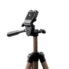 Tripodlar Fosoto WT3130 Profesional Alüminyum Mini Tripods Kamera DSLR Camer Telefon Telefonu Akıllı Telefon Tutucu ile Tripod Stand Akıllı Telefon