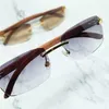 2024 Fashion Off Luxury Designer Nya herr- och kvinnors solglasögon från trägar Glasögon Square Shadies For Women Gafas de Sol 3mm Lens Eyewearkajia