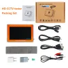 Display 5 Inch IV5 CCTV Camera Tester 8MP AHD TVI CVI Monitor PTZ Support PAL/NTSC Video Signals HD Coaxial UTP Cable Testing Monitor