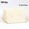 Jewelry Pouches 100pcs 2.5x3.5cm Eco-friendly Blank Ear Studs Card Display Earring Cards Favor Label Fast Delivery