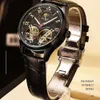 13 Ailang 2023 Men's Double Flyer New Business Fully Automatic Waterproof Swiss Mechanical Watch 44