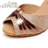 Dance Shoes Ballroom Women Imports of High-End Latin Pu Social Customized Variety Heel 7,5 cm Urval Partihandel Sandaler