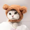 Abbigliamento per cani Cappello da gatto Cappello Orso Cappello Ore Ore inverno inverno Calsate Cesplay Cosplay PO PROTINO CUPPY PARTY COSTUMENTI Accessori in costume