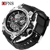 Начатые часы Ofns Top Brand Men's Men's Watches 5ATM Водонепроницаемые роскошные роскошные стиль спортивные военные наручные часы Quartz Watch для мужчин