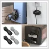 Kitchen Storage 4Pcs Cord Organizer For Appliances Self-adhesive Cable Winders Winder Desktop Wire Fixer Organizers Home