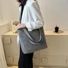 Bag Cord-Umhängetaschen für Frauen 2024 Fashion Freizeit im College-Stil Mehrfachschiff-Designer-Handtaschen Totes mit großer Kapazität