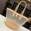 Sac de plage de créateur Bags fourre-tout de paille pour femmes Luxury sac à main d'été Casual Transparent Sac à épaule de grande capacité Luxurys trouve de haute qualité