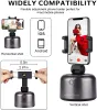 Monopods Apai Genie II 360 ° Rotation Auto Face Object Spårning Selfie Stick TripoD Holder SMARTS Foothing Phone Mount för Photo Vlog Live