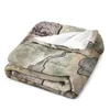 Couvertures Classic Neverland Map Blanket King Size Throw Plaid Designer