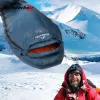 Gear Kamperbox الشتاء أسفل حقيبة النوم Ultralight Camping حقيبة النوم فائقة الأقساط حقيبة نوم أنيقة 700