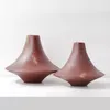 Vases en céramique Vase abstrait artisanat géométrique accessoires de disposition des fleurs décoration de la maison