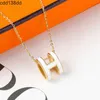 Ketting vrouwen gouden ketens kettingen voor dames sieradenontwerpers nekketting sleutelbeen diamant hanger Persoonlijkheid Titanium staal