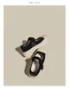 Lässige Schuhe Mary Jane Canvas vielseitig dicker Sohle Haken und Schleifenbefestigungen Frauen