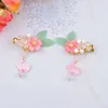 Hair Accessories 1 Pair Children's Hairpin Pendant Girls' Side Clips Hanfu Ancient Costume Headdress Gift