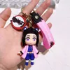 Decompression Toy Ghosts destroy the blade keychain the car keychain cartoon animation dolls book bag pendant handpiece peripheral gifts