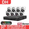 Система Dahua Set 8MP IP Camera 4K NVR Security Kit Wizsense IPCHDW3849HASPV NVR2108HS8PI CCTV CCTV Система наблюдения видео
