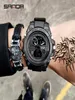 2019 New Sanda Men039s Watch Top Brand Luxury Antry Sports Watch Men039s