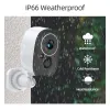 Cameras Tuya 5MP WiFi Rechargea Battery Solar Power Outdoor Security PIR Spotlight Smart Life 135 Angle Surveillance Siren HD IP Camera