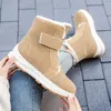 Boots Designer High Top Snow Women Women WhiM A quente pelúcia de camurça de camurça