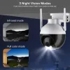 Camera's Anbiux 8mp Ptz WiFi IP Camera 4MP AI Human Detection Color Night Vision Audio Video Surveillance Camera's Outdoor Security Camera