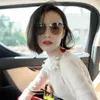 New designer sunglasses Top Designers Ni Ni's strawberry pendant chain net red anti ultraviolet