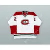 GdSir Custom Mark Parrish 21 st.Cloud State Huskies White Hockey Jersey Nouveau Top Ed S-M-L-XL-XXL-3XL-4XL-5XL-6XL