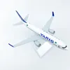 16cm flygplan Brasilien Varig Airline Boeing B737 Model Aircraft Diecast Plan Model Collectible 240328