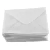 Envelopes 100pcs de papel sulfúrico translúcido envelopes envelopes para armazenamento de cartão postal/cartão DIY, convites de casamento, embalagem de presentes