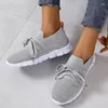 Casual Shoes Mesh Women Sport Sneakers Flats Platform Lace Up Walking Loafers 2024 Summer Fashion Running Travel Mujer Zapatos