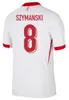 キッズポーランドサッカージャージLewandowski Home Away 2024ユーロカップポルスカナショナルチーム