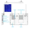 System Gadinan WiFi PTZ Camera 10ch 10.1 "Skärm NVR Kit Monitor P2P Auto Track Security System Intercom Smart Home Surveillance CCTV