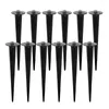 Garden Decorations 12 Pcs Outdoor Decor Solar Spotlight Ground Spikes Yard Stakes Decorate Christmas For Lights