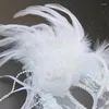 Décoration de fête Masques en dentelle blanche pour Halloween Upper Half Face Princess Masquerade Cosplay Mask Birthday Gift Costume Costume Festival Decor