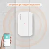 Détecteur Staniot Tuya Smart WiFi Door Window Capteur Open Fermé Détecteur Home Security Protection Smart Life Control Work with Alexa