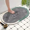 Tapis moderne tapis gris simplicité du bain de bain du bas de bain super absorbant de haute qualité de salle de bain de salle de bain palettement