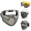 Fabrikanten Direct verkoopleider Mask Mask Dual Mode Tactical Apparatuur Upgrade Steel Mesh -versie