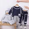 Kledingsets Kinderkleding Spring herfst Boy Girl Pak Kids baby Lange mouwen Topbroek 2 stks Set Casual Outfit 2-6y