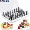 Strumenti da forno 52pcs/set di punte di decorazione della torta impostate con decorazioni per le tubazioni per tubazioni per tubi di stoccaggio decorazione