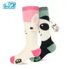 Suits Findway 1/2/3pair Kids Ski Socks Thermal Winter Snow Socks for Girls Boys Toddler Otc Long Snowboarding Socks Warm Stockings