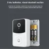 Kameror Wireless Doorbell WiFi Outdoor HD Camera Security Door Bell Night Vision Video Intercom Voice Change for Home Monitor Door Phone