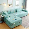Cubiertas de silla Color Elástico Slip Foot Couch Couch Couch Sofá Correr de toalla para la toalla para sala de estar completamente envuelta F8486