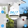 System ZOSI H.265+ 8CH 5MP POE NVR Kit CCTV Home Security System 4x5MP Waterproof Indoor/Outdoor Dome IP Camera Video Surveillance Set