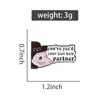 Je hebt je laatste Haw -partner Email Pin Cartoon Cowboy Hat Rat Broche Rapel Badge Badge Sieraden Gift Accessories