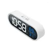 Wall Clocks Simple Digital Small Alarm Clock Student Home Intelligent LED Electronic Creative Bedside Luminous