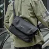 Men Large Capacity Crossbody Bag Waterproof Multifunction Messenger Black Unisex Traveling Business Sling 240326