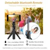 Monopods Selfie Stick с штативом стенд Bluetooth Remote Control Мобильный телефон селфи -держатель для iPhone/Huawei смартфона Live Photo