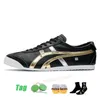 Athletic Running Sneakers Tiger Mexico 66 Buty męskie mokasyna Brzbie Brzbie bakoat czarny zielony zielony żółty beżowy płócienne top