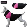 Vêtements de chien Charge Vêtements confortables imperméables et à vent en toute sécurité pratiques faciles à mettre sur le décrochage de la mode Pet