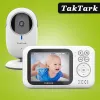 Monitors 3.2 Inch Wireless Video Color Baby Monitor High Resolution Baby Nanny Security Camera Night Vision Temperature Monitoring