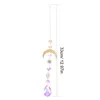 Decorative Figurines Hanging Ornament Window Decor Sun Catcher Yard Crystal For The Home Pendant Craft Suncatcher